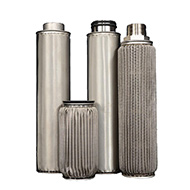Cylindrical Crimped End Filter